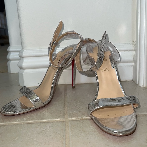 CHRISTIAN LOUBOUTIN
Jonatina 100MM Leather Sandals - Picture 4 of 4